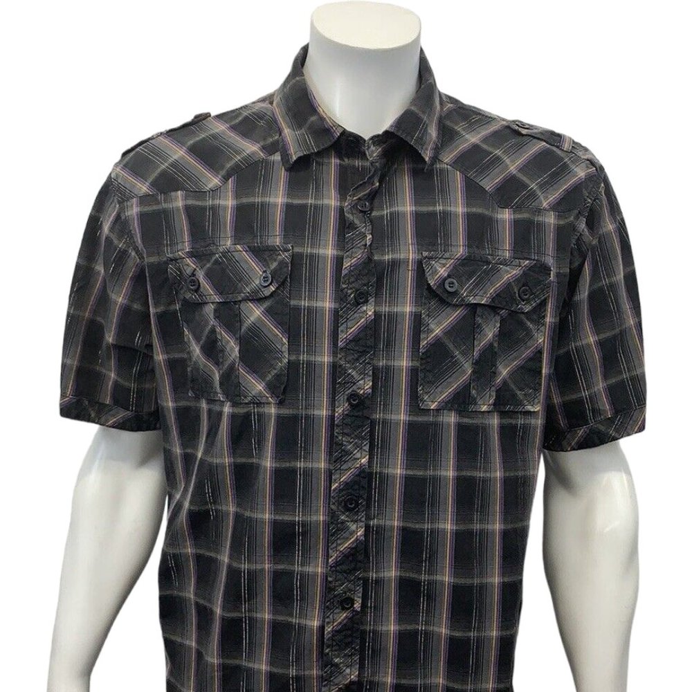 SouthPole Premium Edition Western Style Shirt XXL